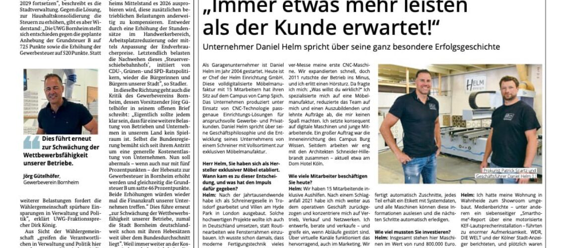 zeitungsartikel